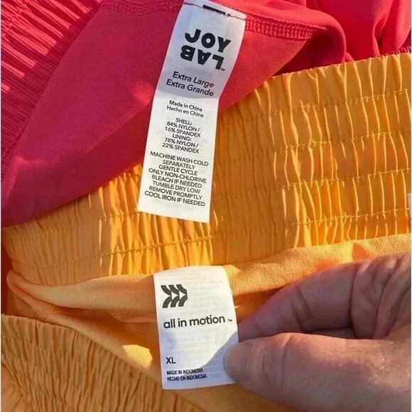 All in motion & joy lab athletic wear shorts lined size XL - Picture 5 of 7